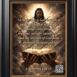 ✨ All Scripture Is God-Breathed – Inspired by the Holy Spirit for Every Believer